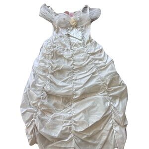 Girls Wedding Dress Halloween Costume Size 4
